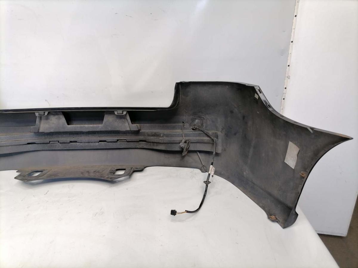 Saab 9-3 YS3F original Sto&szlig;stange Sto&szlig;f&auml;nger hinten 298 Jet Black PDC Limo BJ08